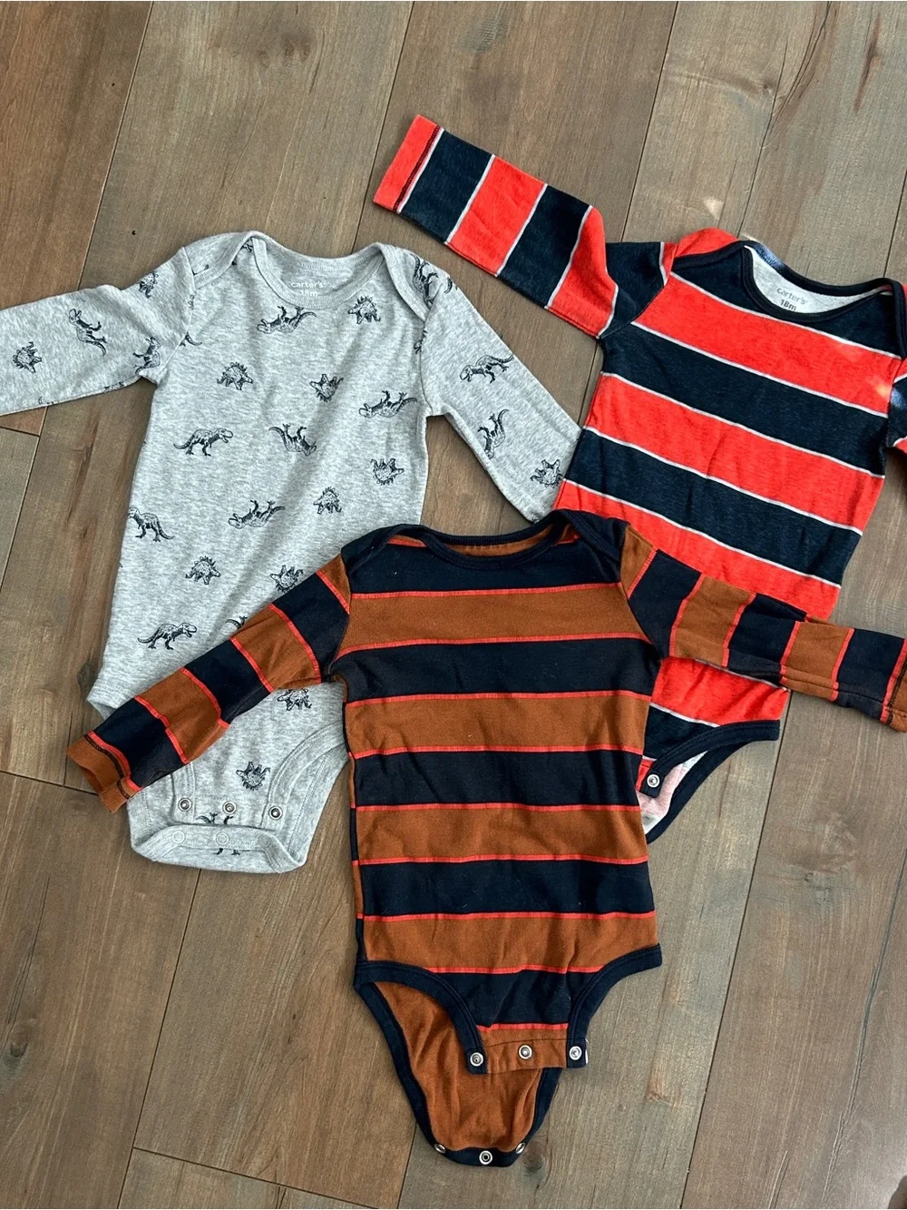 18M Long-Sleeve Bodysuit Bundle